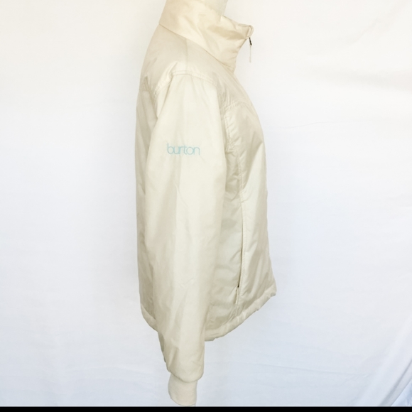 Burtom jacket Vintage off white with print - Picture 3 of 7